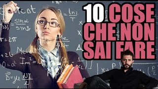 10 COSE CHE NON SAI FARE [upl. by Gibbons]