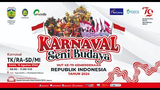 LIVE  KARNAVAL SENI BUDAYA Dalam Rangka Memperingati HUT RI Ke  79 TKRASDMI [upl. by Akiemehs]