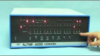 Altair 8800  Video 1  Front Panel Introduction [upl. by Drusie414]