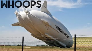 The Airlander 10 Just Crashed Very Slowly [upl. by Sheley]