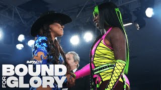 Trinity vs Mickie James for the Knockouts World Title  Bound For Glory 2023 Highlights [upl. by Ttenyl971]