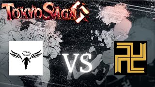 Valhalla vs Toman street war  Tokyo Saga [upl. by Cristobal]