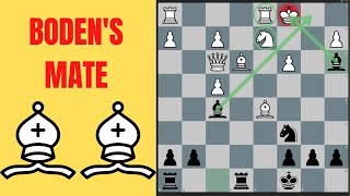 Bodens Mate Checkmate Pattern You Must Know [upl. by Cathrine]