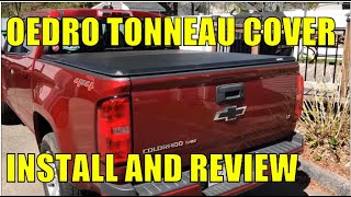 Installation and Review of the Tri Fold Tonneau Cover from Oedro [upl. by Piers]