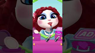 Poppy Playtime Makeover  My Talking Angela 2 shorts mytalkingangela2 cosplay poppyplaytime [upl. by Boy]