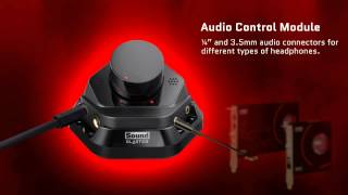 Creative Sound Blaster ZxR Introduction Video [upl. by Bendick]