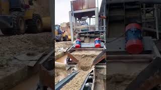 Silica sand washing plant [upl. by Odnalo]