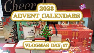 Day 17  Opening 7 ADVENT CALENDARS Vlogmas Day 17 2023 [upl. by Wiese940]