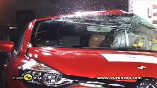 Crash Test 2012 New Renault Clio  5 Stars Euro NCAP [upl. by Cherye640]