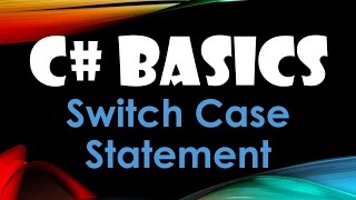 32 C Basics Beginner Tutorial Switch Case Statement [upl. by Karia198]