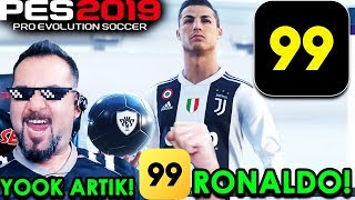 99 C RONALDO 8 SİYAH TOP  PES 2019 SİYAH TOP AÇILIMI [upl. by Elhsa764]