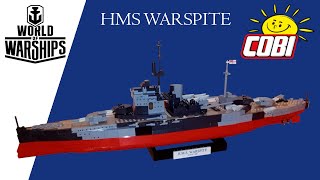 COBI  HMS Warspite  SPEEDBUILDING [upl. by Aikyn]