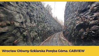 Wrocław Główny  Szklarska Poręba Górna CABVIEW [upl. by Ylen165]