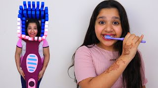 Shfa show important of brush teeth شفا ما تريد تفرش أسنانها [upl. by Lovato]