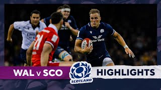 HIGHLIGHTS  Wales V Scotland  Guinness Mens Six Nations 2024 [upl. by Janiuszck12]