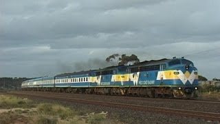 Trains on the Geelong Line  March to April 2000 Australian Trains [upl. by Hazaki]