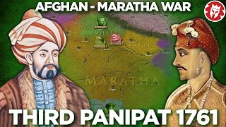 Battle of Panipat 1761  DurraniMaratha War DOCUMENTARY [upl. by Thelma996]