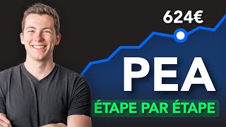 Investir en Bourse avec le PEA  guide complet pour débutants édition 2024 [upl. by Aiak]