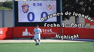 Resumen de jugadas  Fecha 2  Parte II  140924  futbol soccer football [upl. by Kermy]