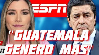 PERIODISTA MUJER APRUEBA LO HECHO POR TENA Y SELECCION NACIONAL DE GUATEMALA EN NATIONS LEAGUE [upl. by Niela]