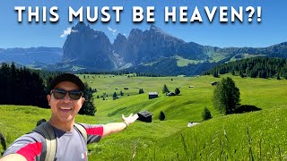 BEST HIKES in the DOLOMITES ITALY part 1 ALPE DI SIUSI Italy 🇮🇹  Ryan Pelle [upl. by Amil]