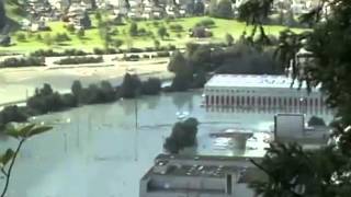 Naturkatastrophe Unwetter Kanton Uri Schattdorf 2005 youtube original [upl. by Garrot]