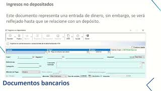 Como capturar documentos bancarios Bancos CONTPAQi [upl. by Eniarol]