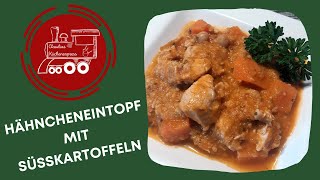 🐔 HÄHNCHENEINTOPF mit Süßkartoffeln  sowas von lecker  Thermomix® TM6TM5 TM31 [upl. by Nosila]