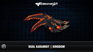 CFHD  Dual Karambit  Kingdom [upl. by Odraboel]