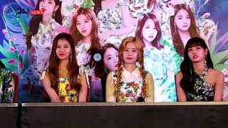 180817 Pressconference TWICE 2ND TOUR TWICELAND ZONE 2  Fantasy Park IN BANGKOK [upl. by Nirhtak]