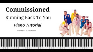 Fred Hammond  Commissioned  Running Back To You  Piano Tutorial  Sheet Music [upl. by Assirac]