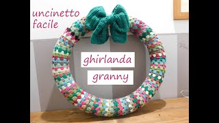 Facile ghirlanda granny [upl. by Assital]