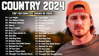 Top Country Songs 2024  Morgan Wallen Luke Bryan Jason Aldean Luke Combs Chris Stapleton [upl. by Deena]