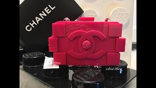 My Holy Grail Bag Chanel Lego Bag Clutch Unboxing [upl. by Kalagher]