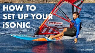 Windsurfing Tips How To Set Up The iSonic with Matteo Iachino [upl. by Amador]