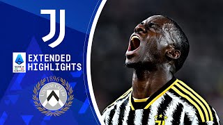 Juventus vs Udinese Extended Highlights  Serie A  CBS Sports Golazo [upl. by Magas]