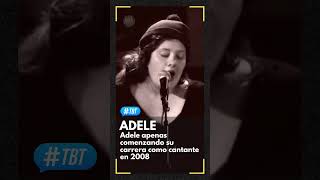 semanatbt Adele iniciando su carrera En 2008 lanzó su álbum de estudio debut 19 [upl. by Ailemor]