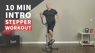 10 Min Intro Stepper Machine Workout for Beginners [upl. by Ateikan123]