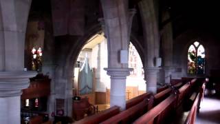 Interior Old Parish Church Peebles Scottish Borders Scotland [upl. by Sidney463]