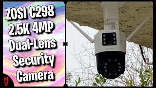 Zosi C298 25K 4MP DualLens Security Camera  MumblesVideos Product Review [upl. by Mcloughlin424]