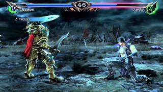 Lets Play Soul Calibur 5 Cervantes VS Zwei Part 3 Walkthrough amp Gameplay 1080p [upl. by Etnelav]