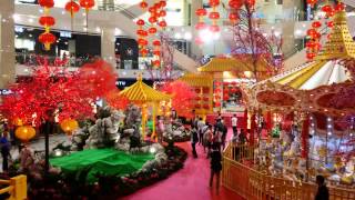 CNY 2014  Pavilion KL CNY Deco Ultra HD 4k video [upl. by Etteniotna]