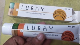 Luray Cream 60 gm Luliconazole cream 1 ww uses in hindi  Best Fungal Skin infection cream [upl. by Miculek]