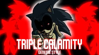 BreachMixOst  Triple Calamity Genesis Style FNF [upl. by Eidnas161]