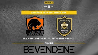 Bracknell Panthers Vs Rotherfield United [upl. by Haimrej]