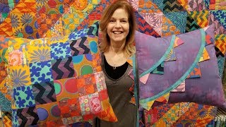 KAFFE FASSETT PILLOWS  YouTube Quilt Giveaway [upl. by Horace]