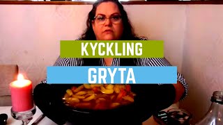 Mukbang  Slow cooking kyckling gryta [upl. by Gaspard610]