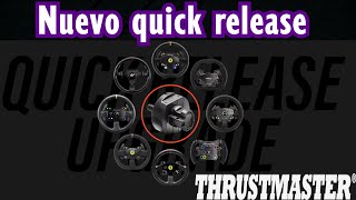 Thrustmaster nuevo quick release para aros antiguos [upl. by Carlynn526]