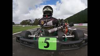 Kartsport Manawatu Raket 120 Race 4 September club day [upl. by Naujal]