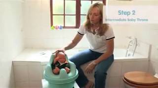 Baby Constipation Toilet Training amp Elimination Communication Instructions using the Baby Throne [upl. by Haswell225]